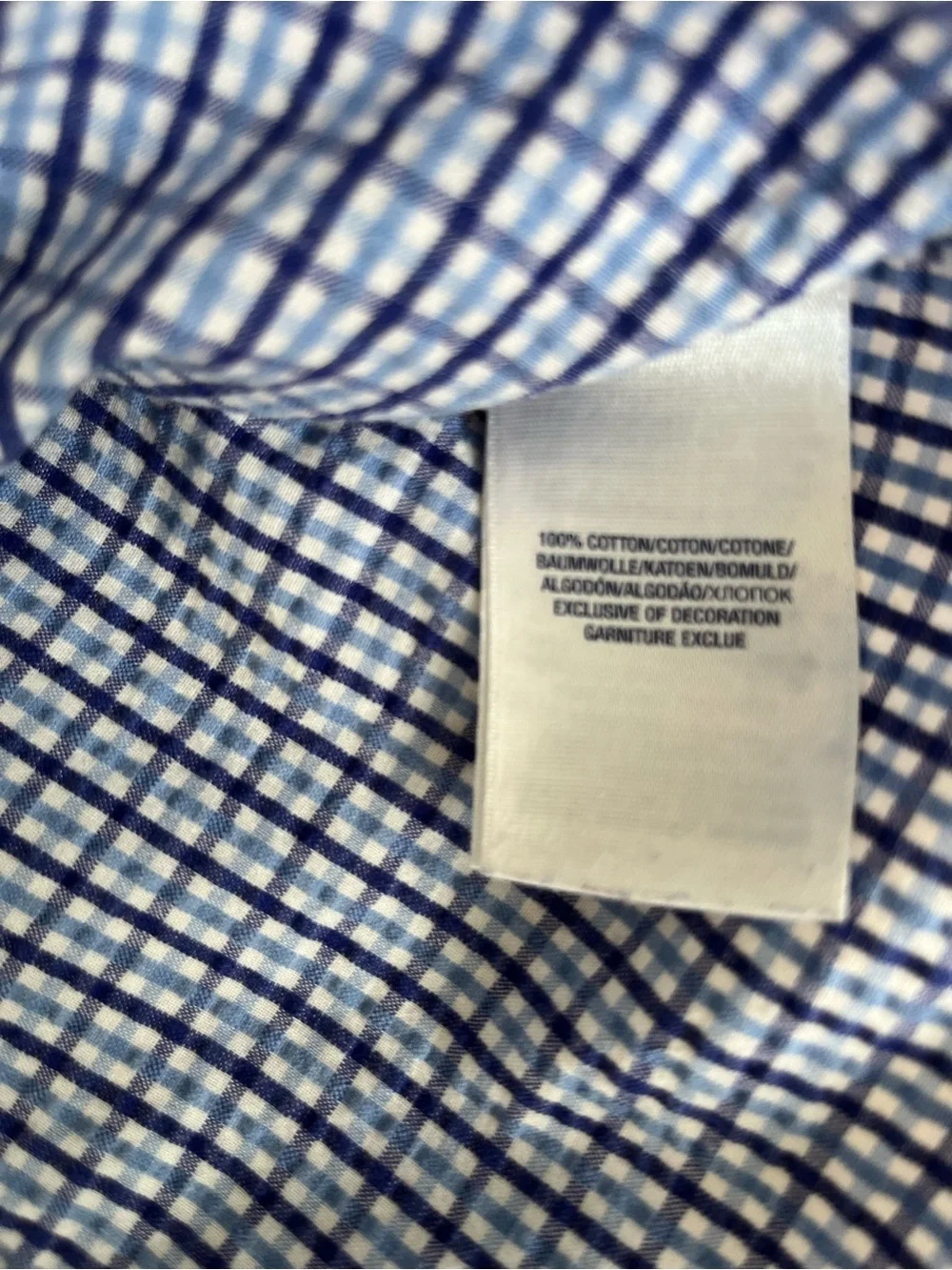 Ralph Lauren Boys' Blue Plaid Button-Down Shirt size 2t